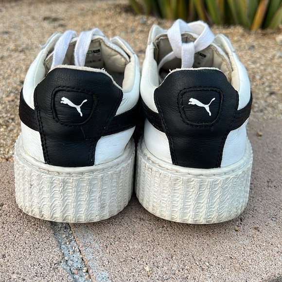 Puma Fenty x creeper white leather by Rihanna women’s size 12 - Picture 3 of 13
